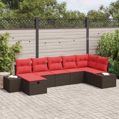 Sofa set 4 pcs. polyrattan
