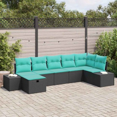 Sofa set 5 pcs. polyrattan