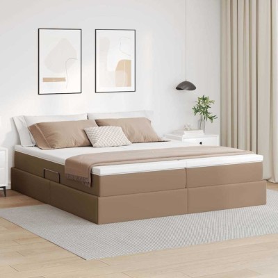 Bed with storage space and...