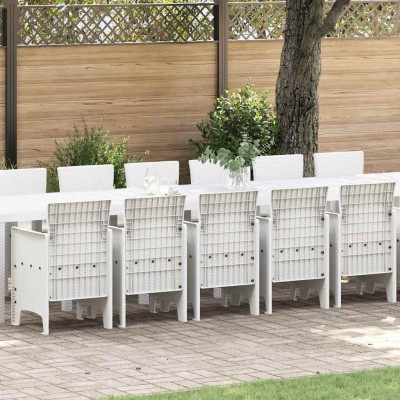 Garden dining set with...