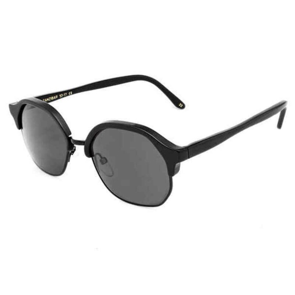 Unisex Saulesbrilles LGR ZANZIBAR-BLACK-22 Ø 50 mm