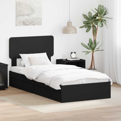 Safety bed with drawer...