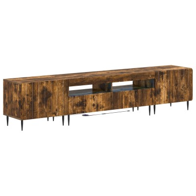 5-piece LED TV stand Smoked...