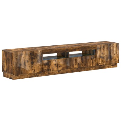 5-piece LED TV stand Smoked...