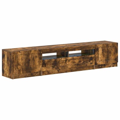 5-piece LED TV stand Smoked...