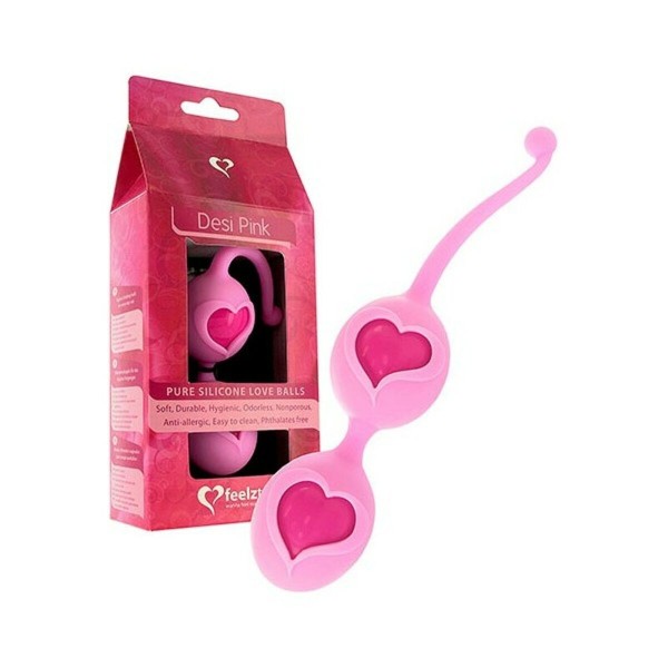 Orgazmo kamuoliukai FeelzToys Desi Pink