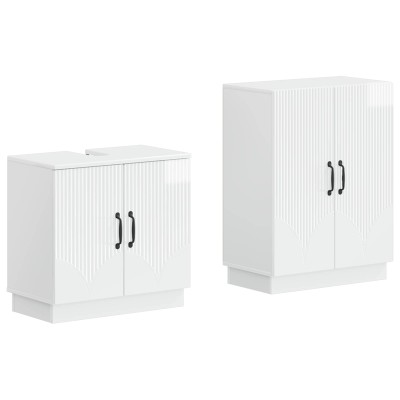 2-piece bathroom cabinet...