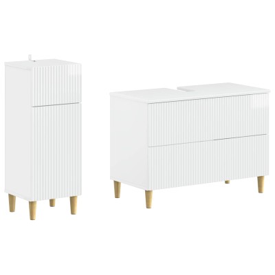 2-piece bathroom cabinet...