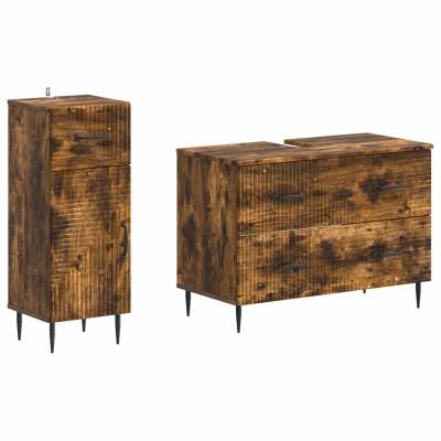 Set of 2 bathroom cabinets...