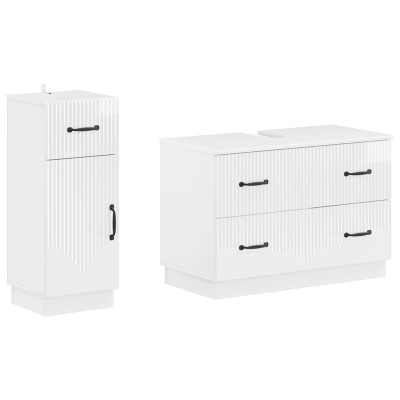 2-piece bathroom cabinet...