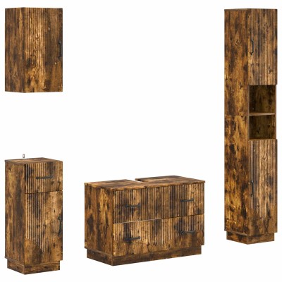 4-piece bathroom cabinet...