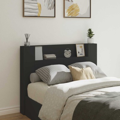LED headboard with storage...