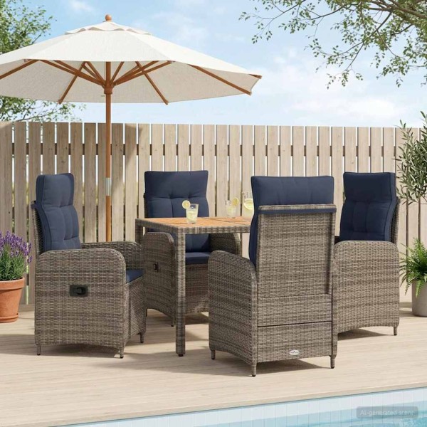 Outdoor dining set 5 pcs.