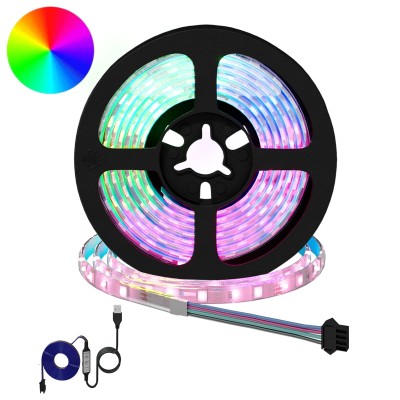 LED strip 12 pcs. Black and...