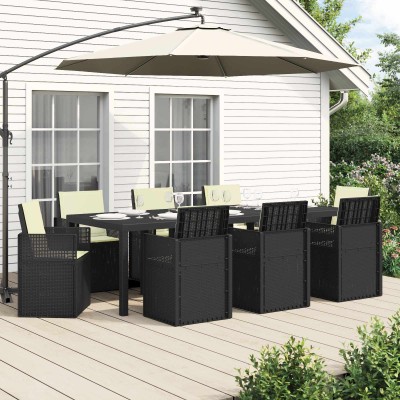 Garden dining set 9 pcs....