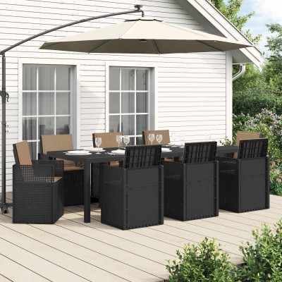 Garden dining set 9 pcs....