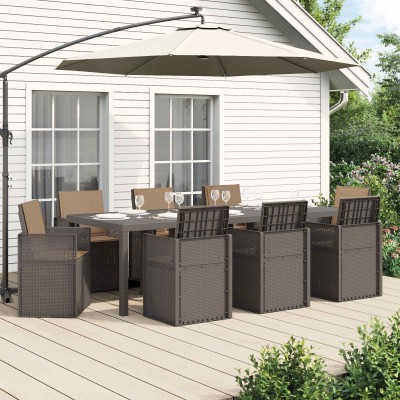 Garden dining set 9 pcs....