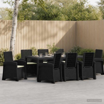 Garden dining set 9 pcs....
