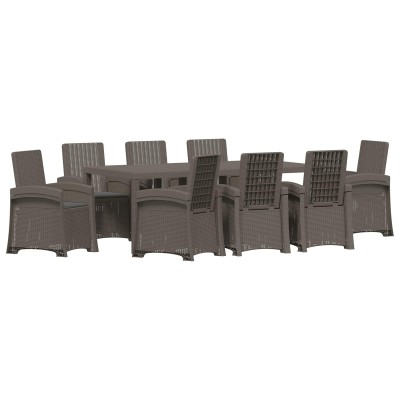 Garden dining set 9 pcs....