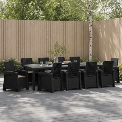 Garden dining set 11 pcs....