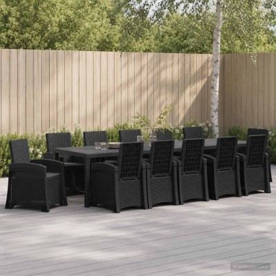 Garden dining set 14 pcs....