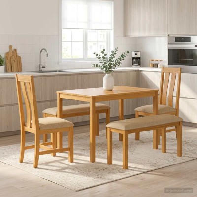 Dining set 5 pcs. Sand Hard...