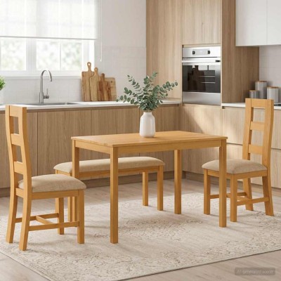 Dining set 4 pcs. Sand Hard...