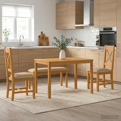 Dining set 4 pcs. Sand Hard...