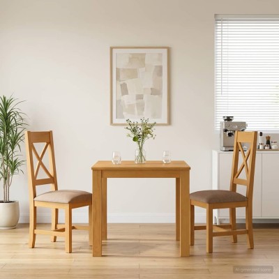 Dining set 3 pcs. Gray...