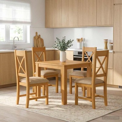 Dining set 5 pcs. Sand Hard...