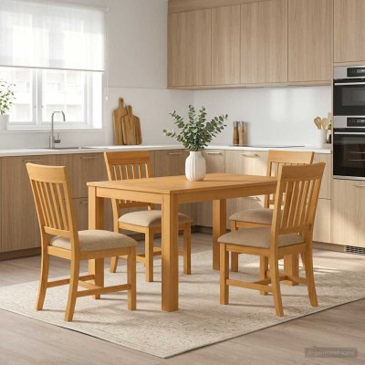 Dining set 5 pcs. Sand Hard...