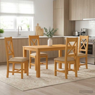 Dining set 5 pcs. Sand Hard...