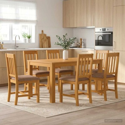 Dining set 7 pcs. Gray...