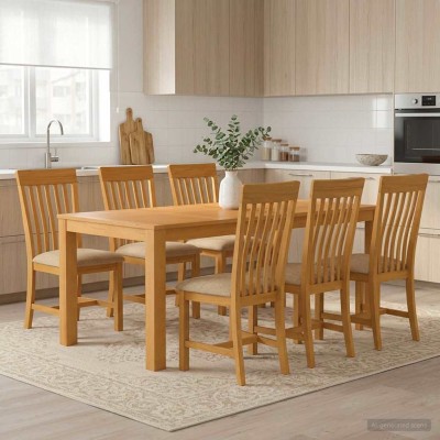 Dining set 7 pcs. Sand Hard...