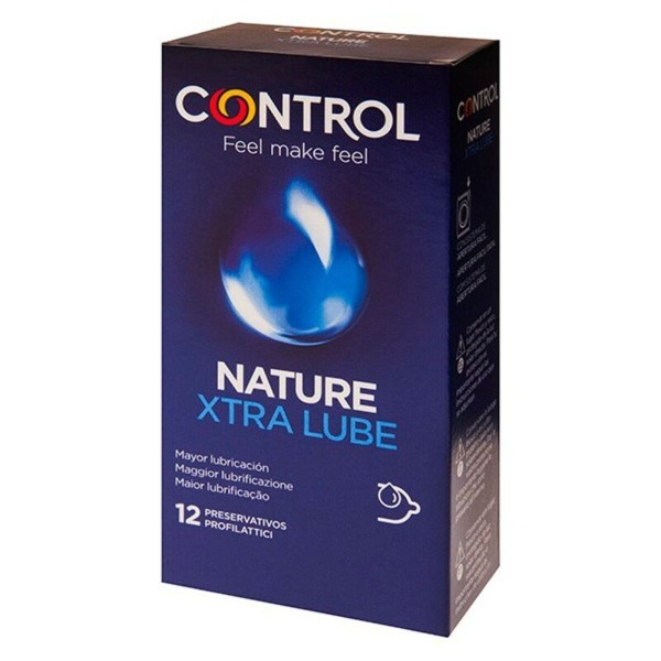 Prezervatīvi Control Nature Extra Lube (12 uds)