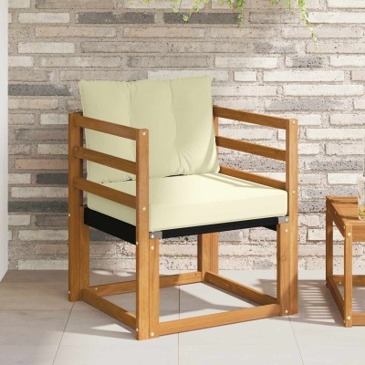 Outdoor sofa Solid acacia...