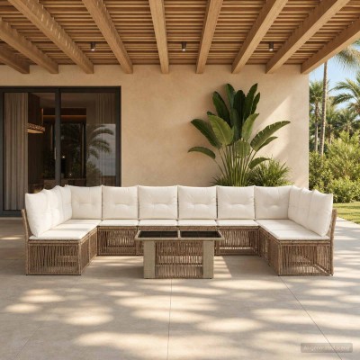 Garden Sofa Set 11 pcs....