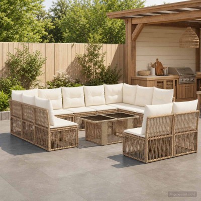 Garden Sofa Set 12 pcs....