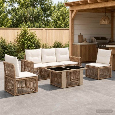 Garden Sofa Set 6 pcs....