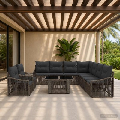 Garden Sofa Set 10 pcs....