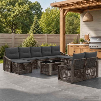 Garden Sofa Set 10 pcs....