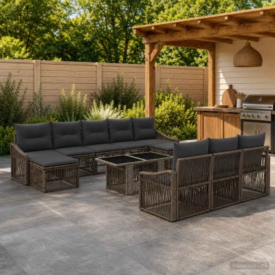 Garden Sofa Set 11 pcs....
