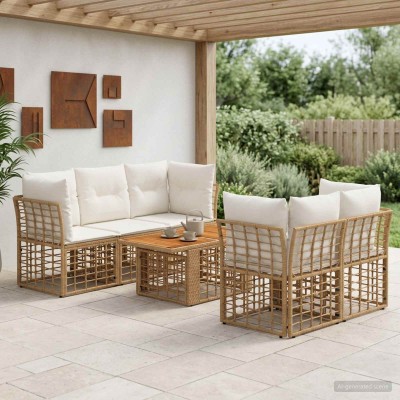 Garden Sofa Set 6 pcs....