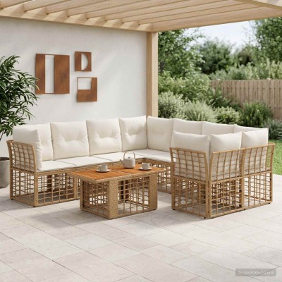 Garden Sofa Set 9 pcs....