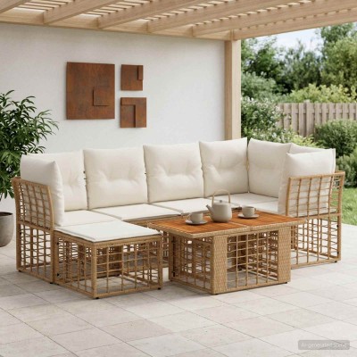 Garden Sofa Set 7 pcs....