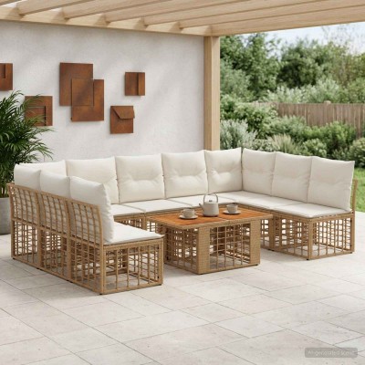 Garden Sofa Set 10 pcs....