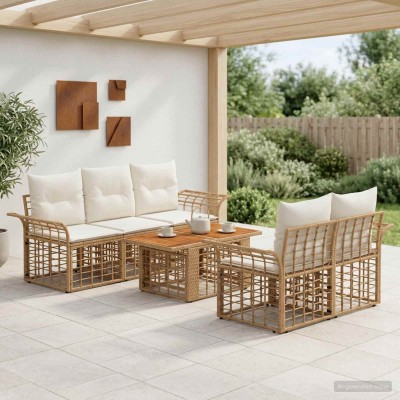 Garden Sofa Set 6 pcs....