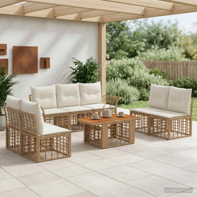 Garden Sofa Set 8 pcs....