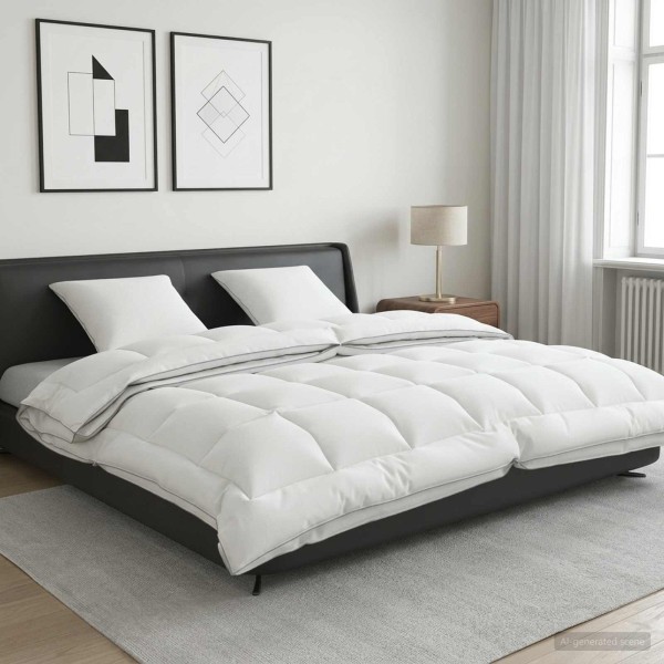 Blanket and pillow set 3 pcs. 220x260 cm 4 seasons