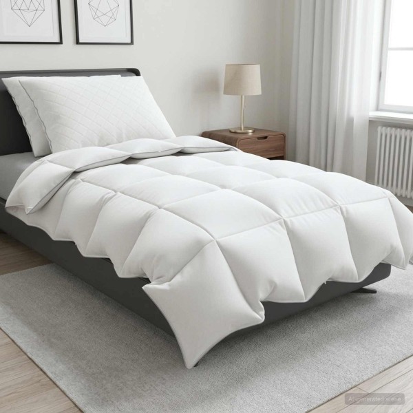 90% goose down duvet set FULDA 3 pcs. 135 x 220 cm